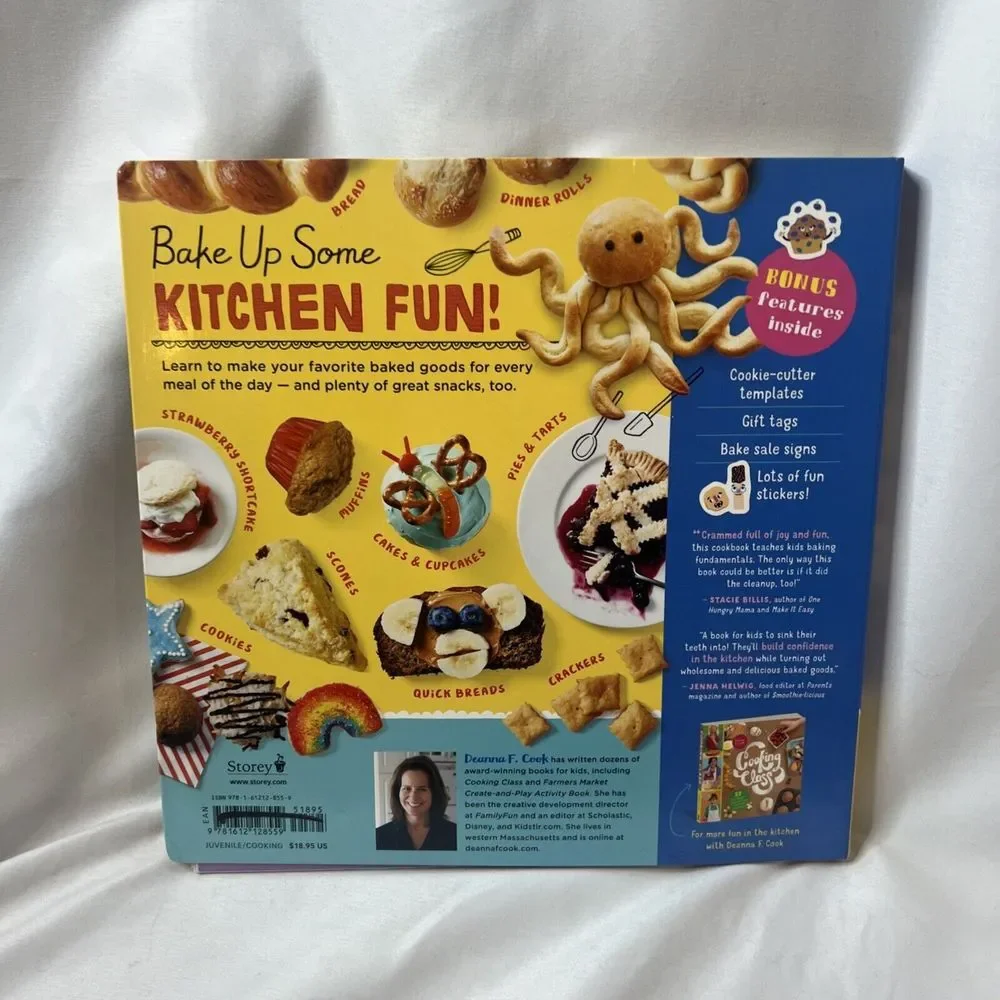 Kids Cookbooks‎ Set Of 2 Recipe Cooking Baking Deanna F. Cook NEW
